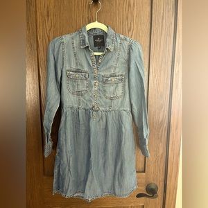 American Eagle Chambray Denim Dress